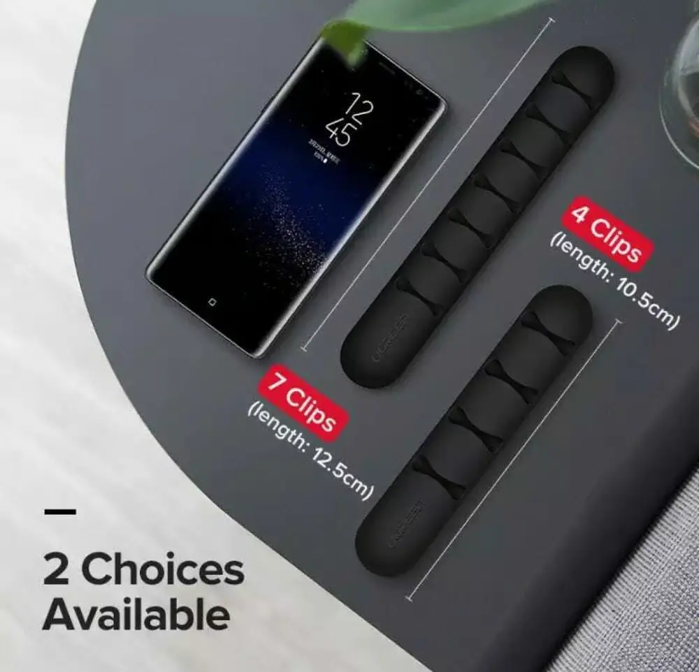UGREEN Cable Organizer Clips & Winders - Image 2